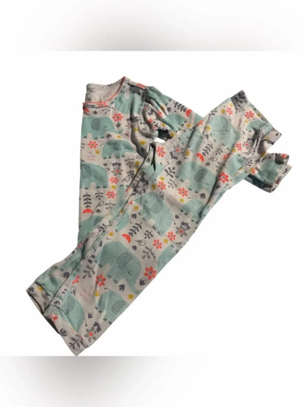Blue elephant pajama set size 2T Carter’s